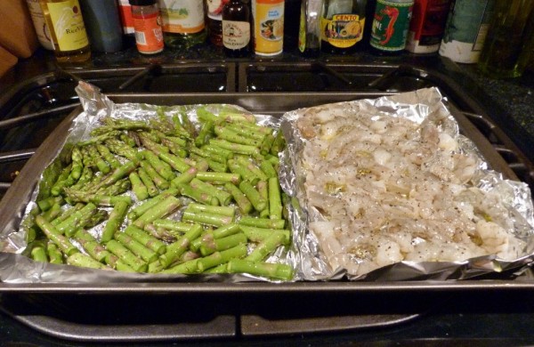 Asparagus and Shrimp Salad -- Juggling With Julia