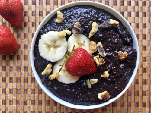 Dark Chocolate Chia Pudding