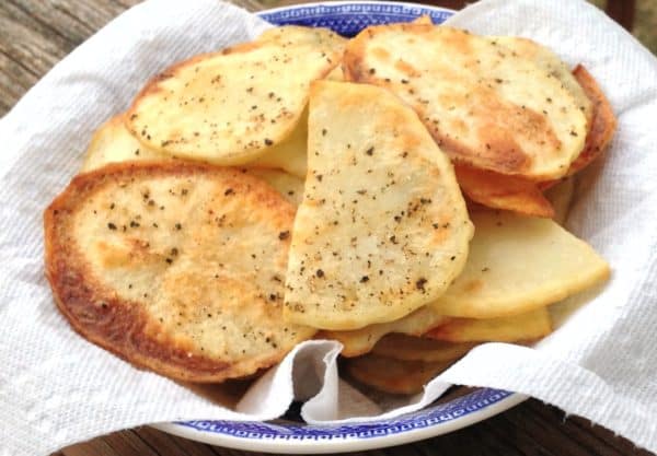 Oven Roasted Potato Chips -- Juggling With Julia