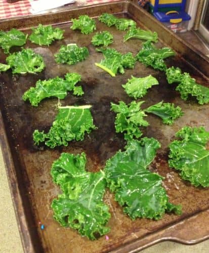 Salt and Pepper Kale Chips -- Juggling With Julia