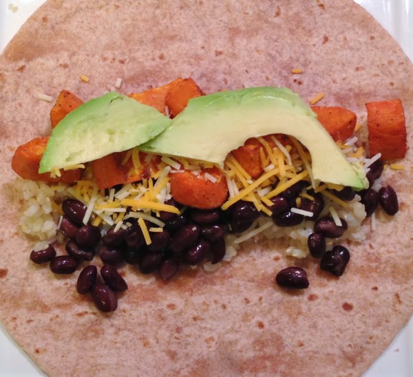 Sweet Potato Burritos -- Juggling With Julia