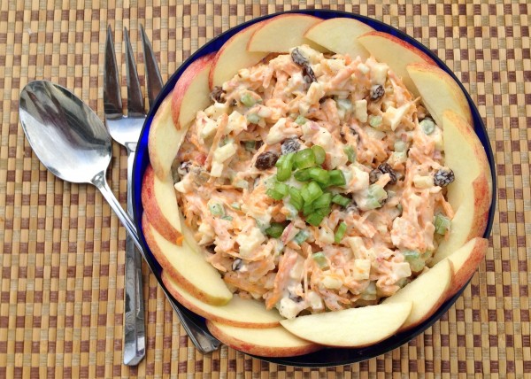 Carrot Apple Salad -- Juggling With Julia