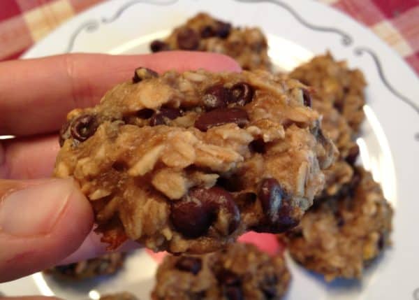 No-Guilt Cookies with Peanut Butter Banana Oats -- Juggling With Julia