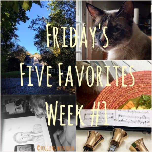 Friday's Five Favorites - juggling with julia