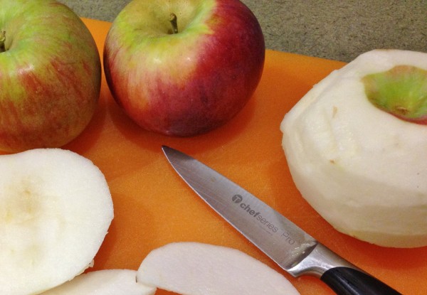 Old-fashioned Chunky Cinnamon Applesauce -- Juggling With Julia