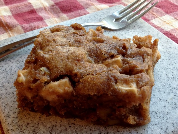 Chunky Apple Snack Cake -- Juggling With Julia