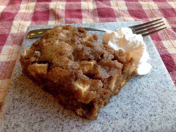 Chunky Apple Snack Cake -- Juggling With Julia