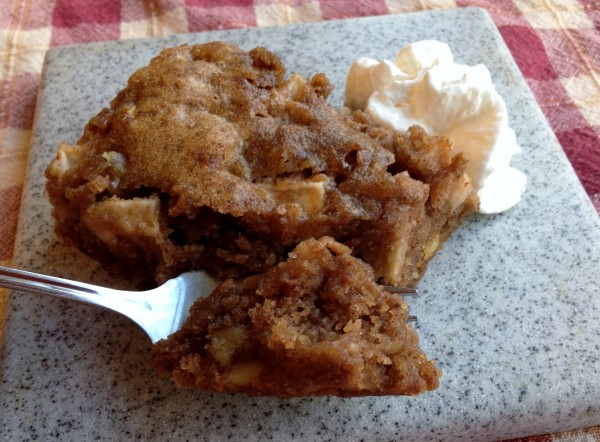 Chunky Apple Snack Cake -- Juggling With Julia