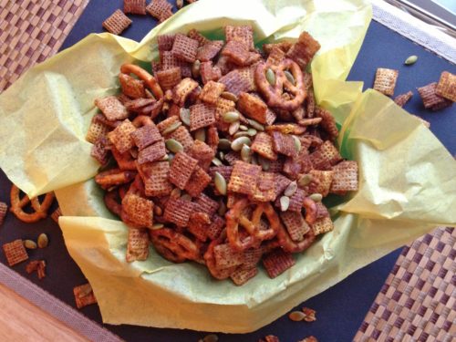 Pumpkin Spice Snack Mix -- Juggling With Julia