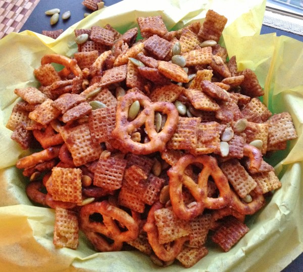 Pumpkin Spice Snack Mix -- Juggling With Julia