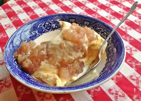 Old-fashioned Chunky Cinnamon Applesauce -- Juggling With Julia