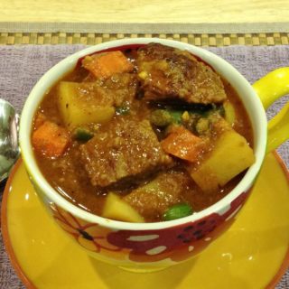 slow cooked beef stew