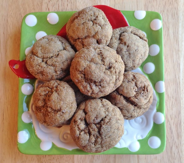 Whole Wheat Molasses Spice Cookies - Juggling With Julia