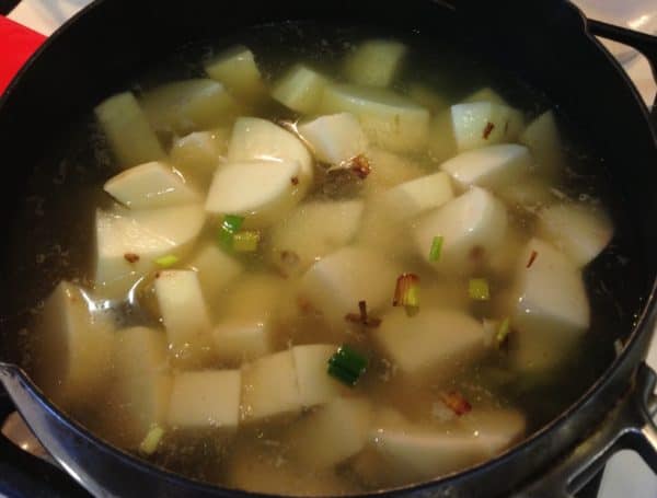 Irish Potato and Leek Soup -- Juggling With Julia