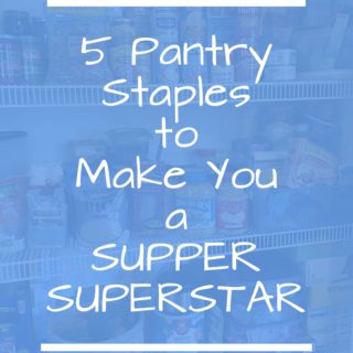 Pantry Staples - juggling with julia