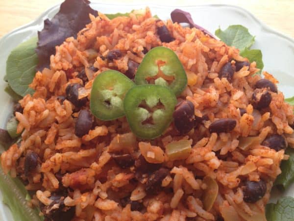 Mexican Brown Rice and Beans -- Juggling With Julia