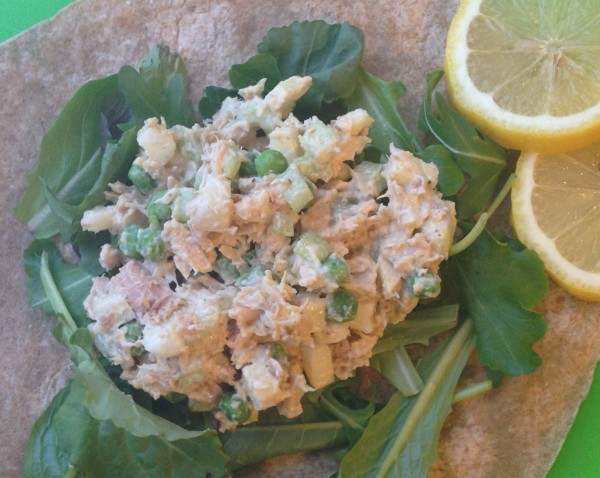 Lemony Chicken Salad with Apples -- Juggling With Julia