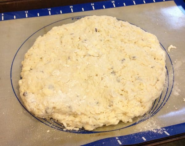 Basil Cheddar Scones -- Juggling With Julia