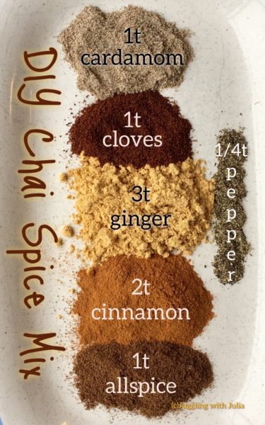 DIY Chai Spice Mix - juggling with julia
