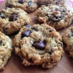 Loaded Flourless Monster Cookies - juggling with julia