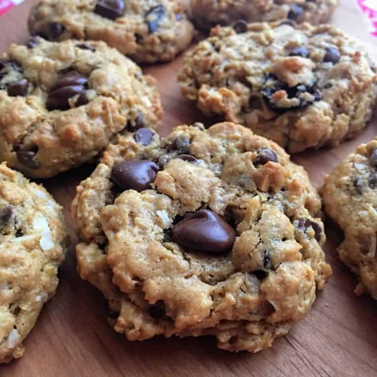 Loaded Flourless Monster Cookies (Gluten Free) - Juggling with Julia