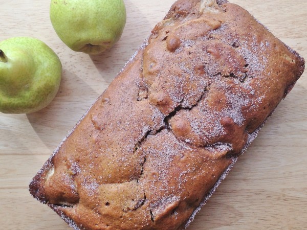 Pear Walnut Bread -- Juggling With Julia