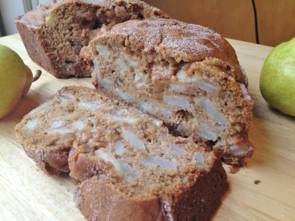 Pear Walnut Bread -- Juggling With Julia