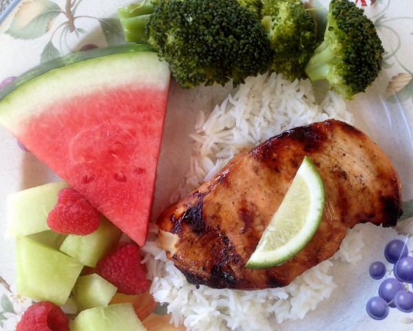 Grilled Thai Chicken with Honey and Lime -- Juggling with Julia