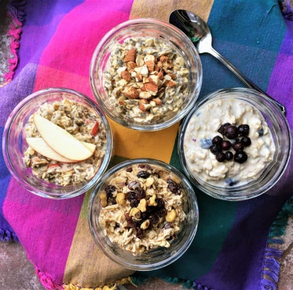 Apple Chai Spice Overnight Oats - juggling with julia