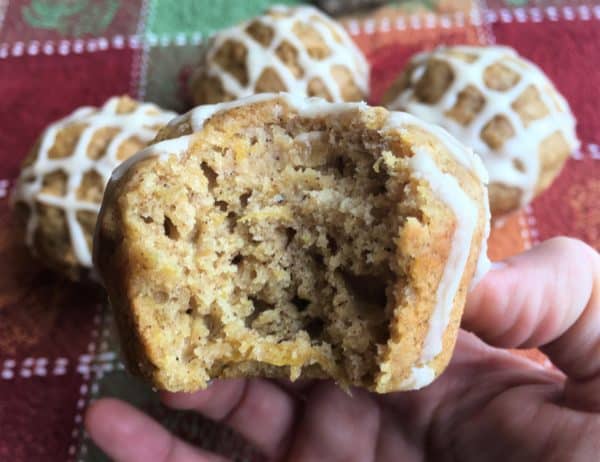 Butternut Squash Muffins with Maple Drizzle - juggling with julia