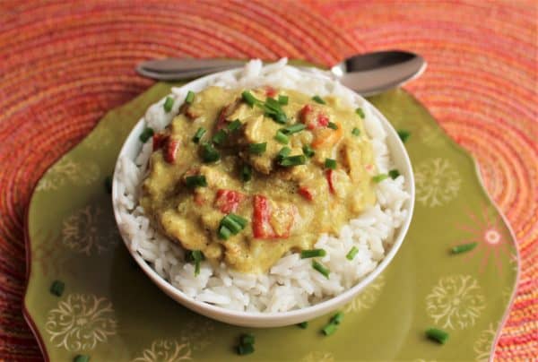 Slow Cooker Chicken Curry - juggling with julia