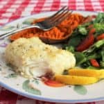 Panko Parmesan Baked Haddock - Juggling with Julia