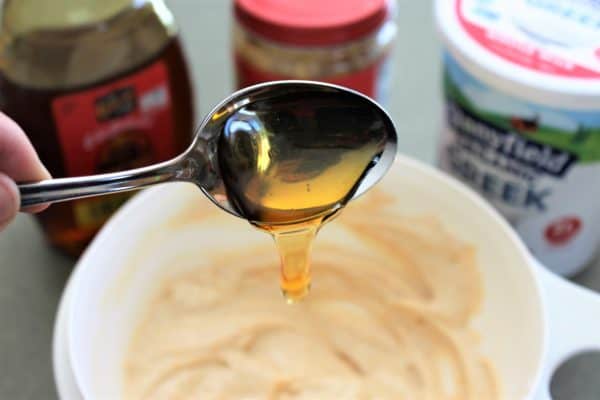 Peanut Butter Yogurt Dip - juggling with julia