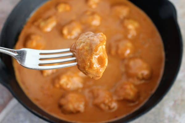 Hungarian Meatballs in Paprika Sauce - Juggling with Julia