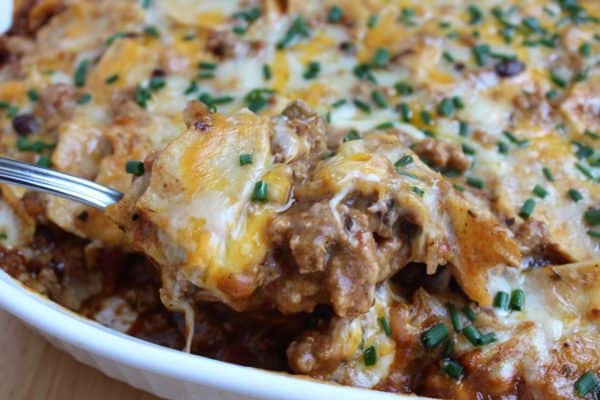 Mexican Tortilla Casserole - Juggling With Julia