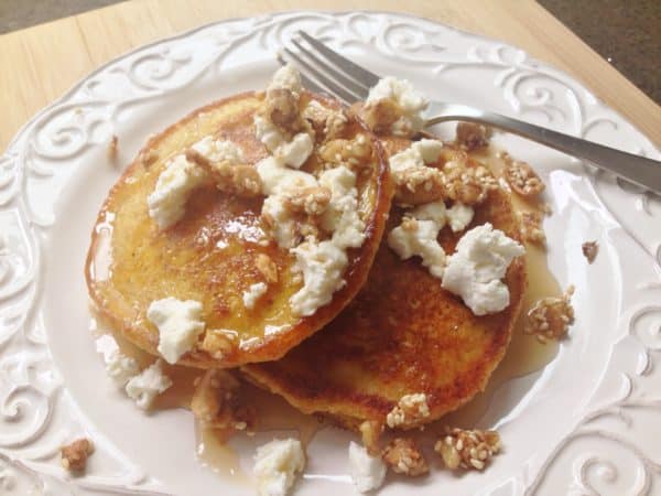 Oatmeal Butternut Pancakes - Juggling With Julia