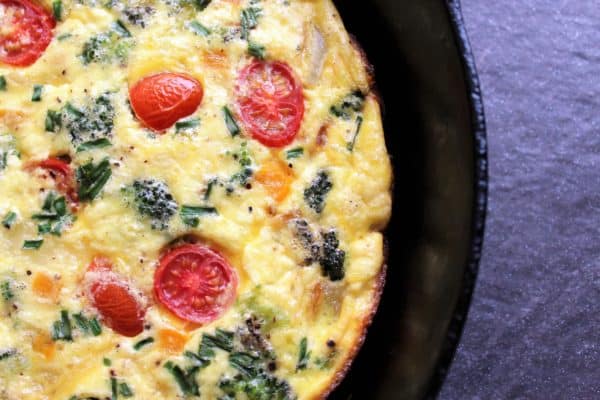 Loaded Veggie Frittata with Feta