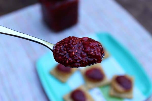 Spiced Strawberry Chia Jam - Juggling with Julia