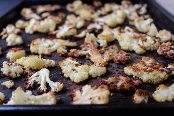 Parmesan Roasted Cauliflower - juggling with julia