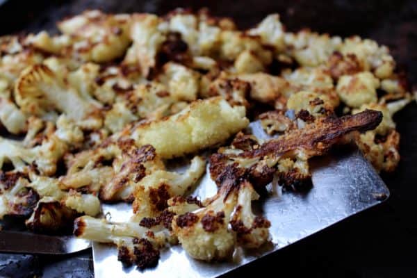 Parmesan Roasted Cauliflower - juggling with julia