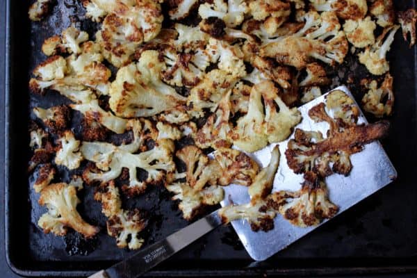 Parmesan Roasted Cauliflower - juggling with julia