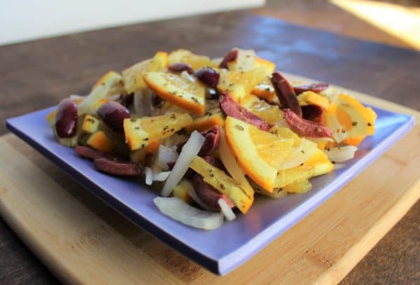 Orange and Onion Salad - juggling with julia