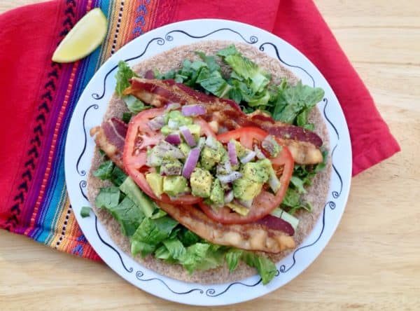 Southwestern BLT with Avocado Salsa -- Juggling With Julia