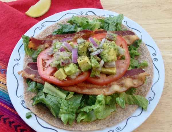 Southwestern BLT with Avocado Salsa -- Juggling With Julia