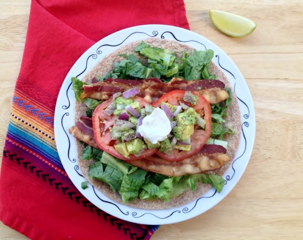 Southwestern BLT with Avocado Salsa -- Juggling With Julia