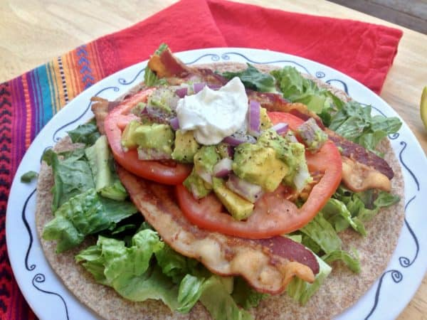 Southwestern BLT with Avocado Salsa -- Juggling With Julia
