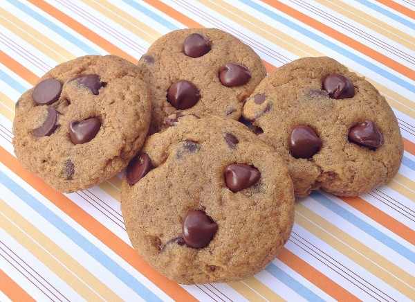 Pumpkin Spice Cookies with Dark Chocolate -- Juggling With Julia