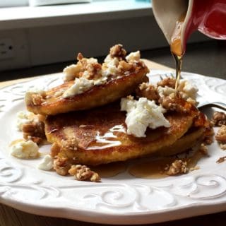 oatmeal butternut pancakes - juggling with julia