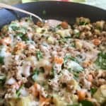 One Pan Turkey Sweet Potato Skillet - juggling with julia