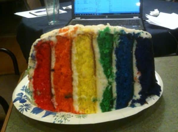 Rainbow Cake Steph -- Juggling With Julia